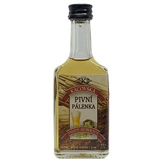 Pivní pálenka Tmavý Hubertus 45% 0,04 l